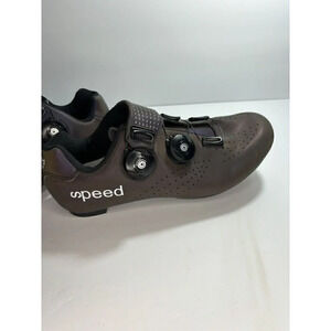 SPEED Cycling Mountain Bike Shoes EU 38Cleats,reflective iridescent purple